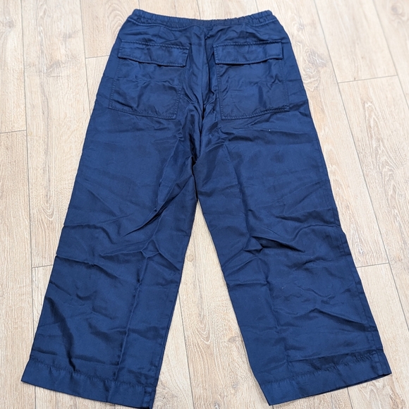 $910 Mens DRIES VAN NOTED "Primo" Nylon Balloon Pants Navy Large - Picture 3 of 9